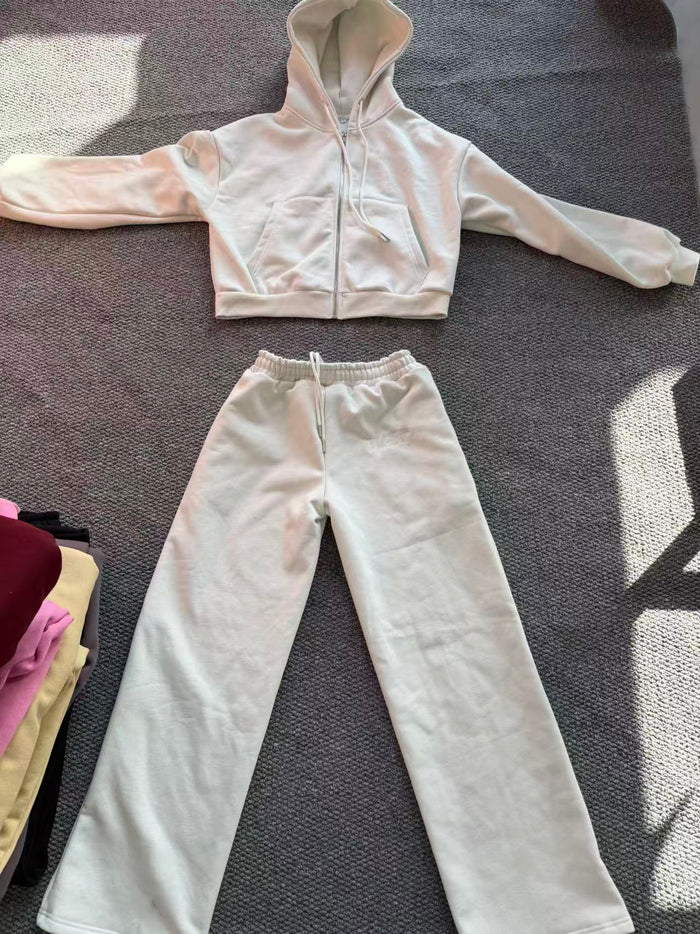Cloud Zip Crop Set